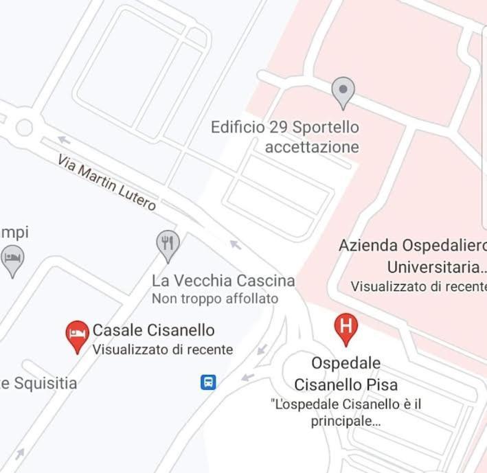 Hotel Casale Cisanello Pisa Exterior foto